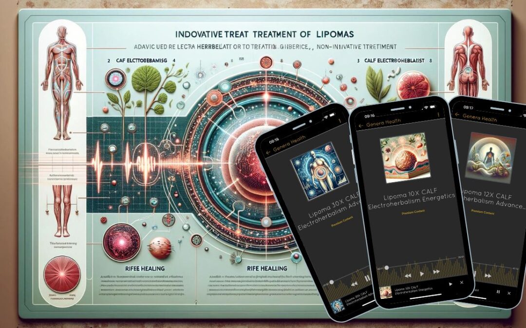Innovative Lipoma Treatment: Advanced CALF Electroherbalism and Rife Healing through PEMF Healing App