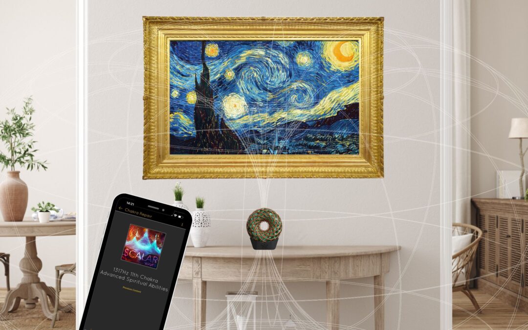 Art is Energy: Imprinting Frequency into Paintings for Conscious Transformation