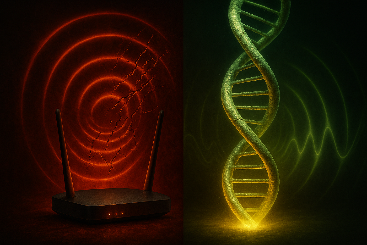 Your WiFi Router is Killing Your DNA at 2.4GHz (But This 528Hz Frequency Repairs It Instantly)