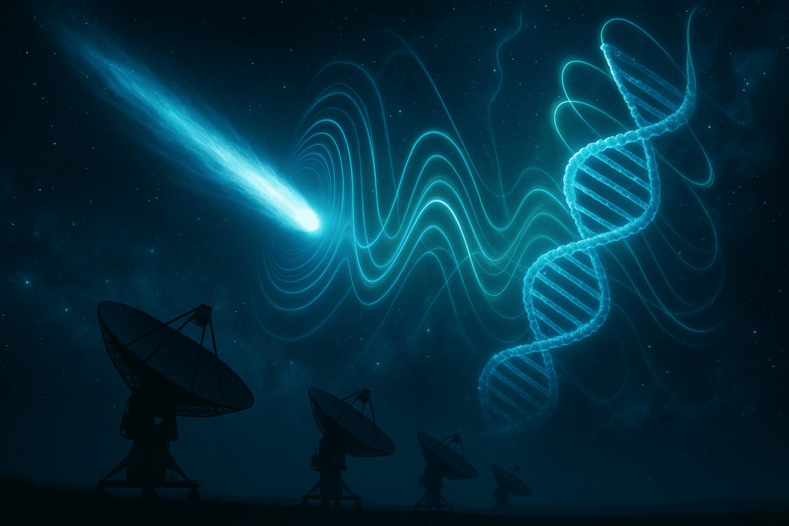 The 3.33GHz Signal from Comet ATLAS That's Rewriting Human DNA (SETI Is Suppressing the Data)