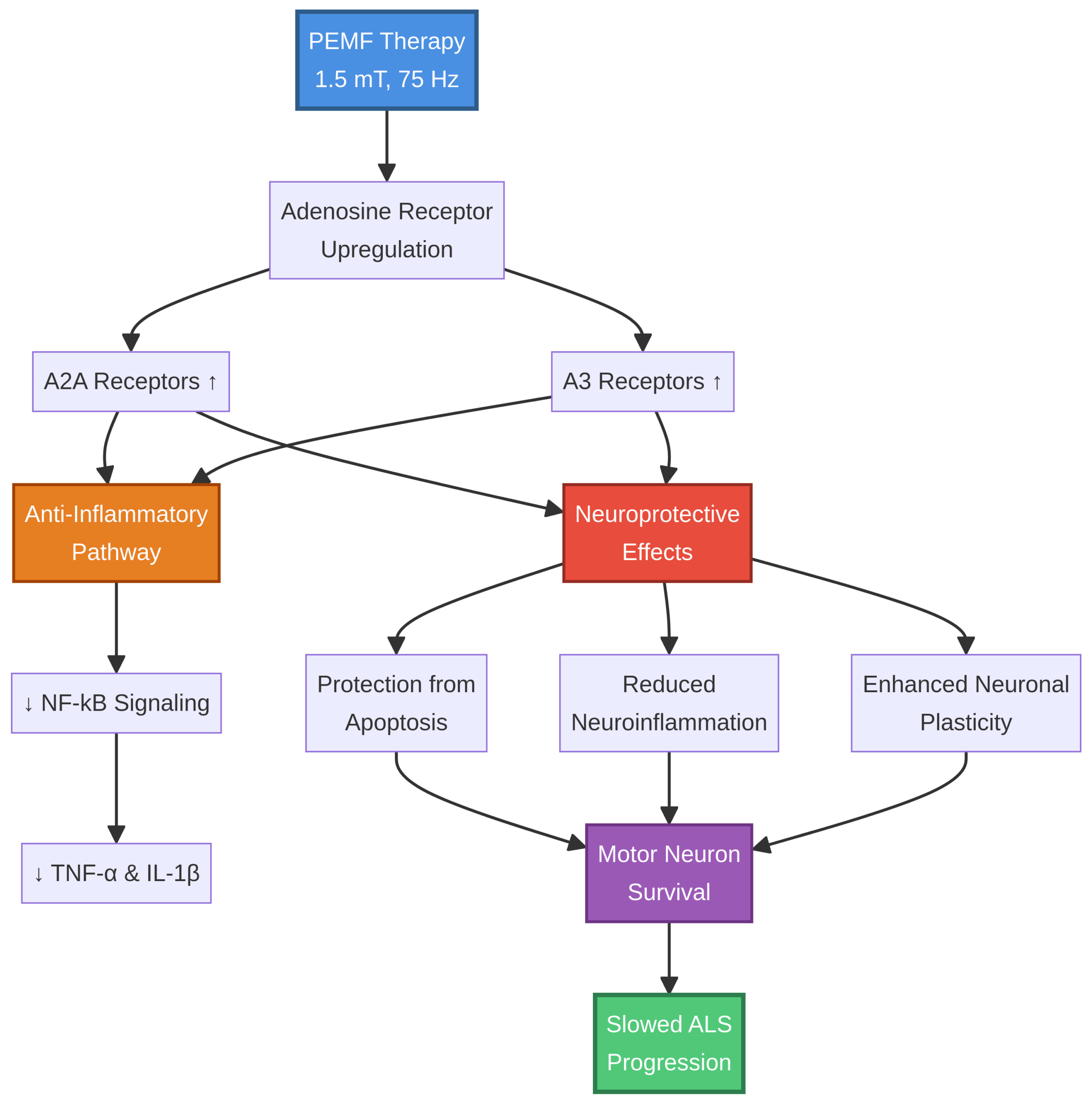 PEMF Neuroprotection Mechanism for ALS