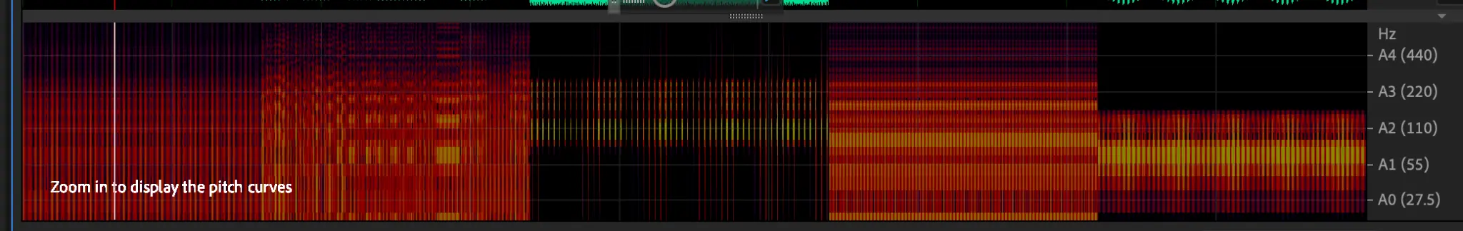 Genesis Zinc Spark Pitch Spectral Analysis