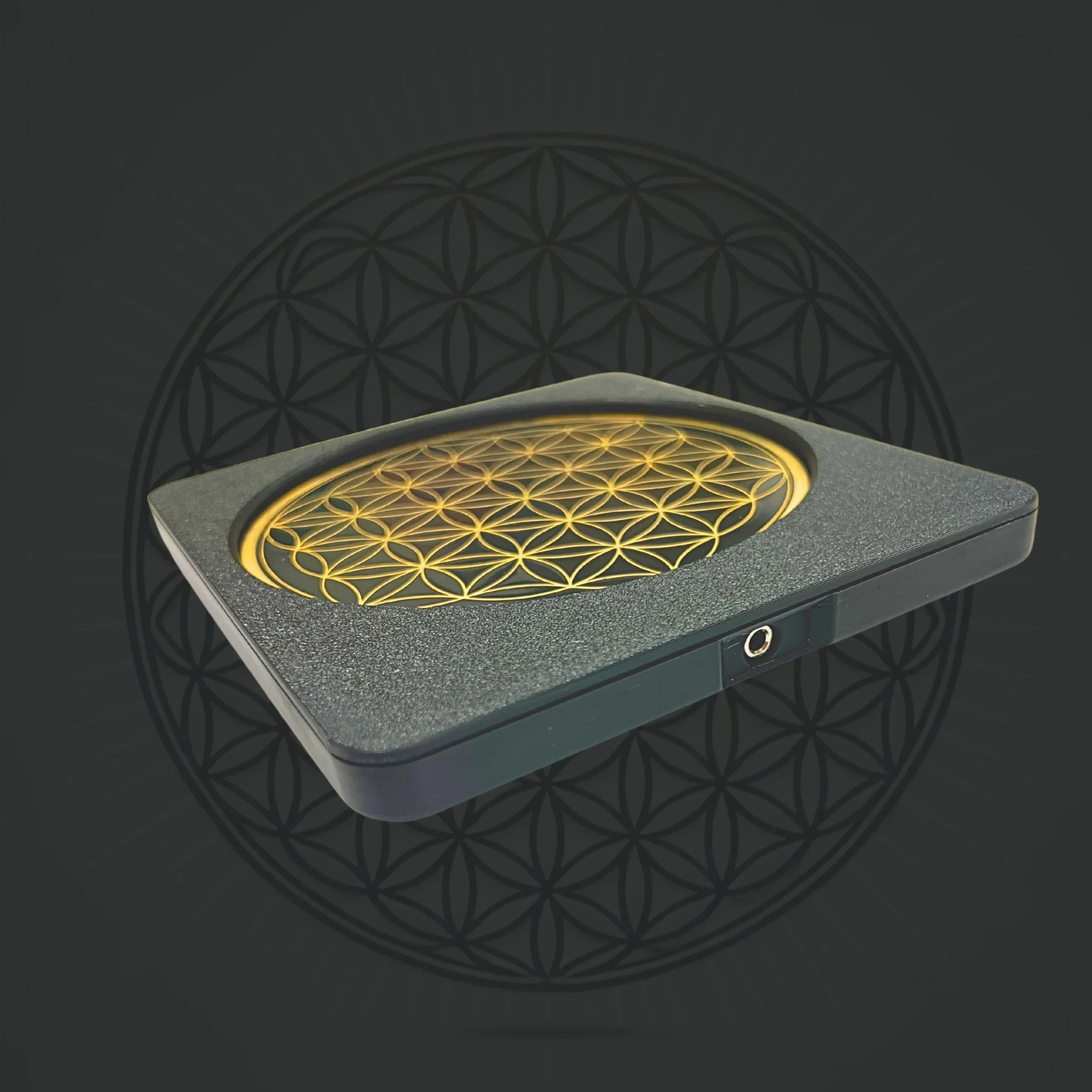Dual Metatronic Flower of Life Imprinter