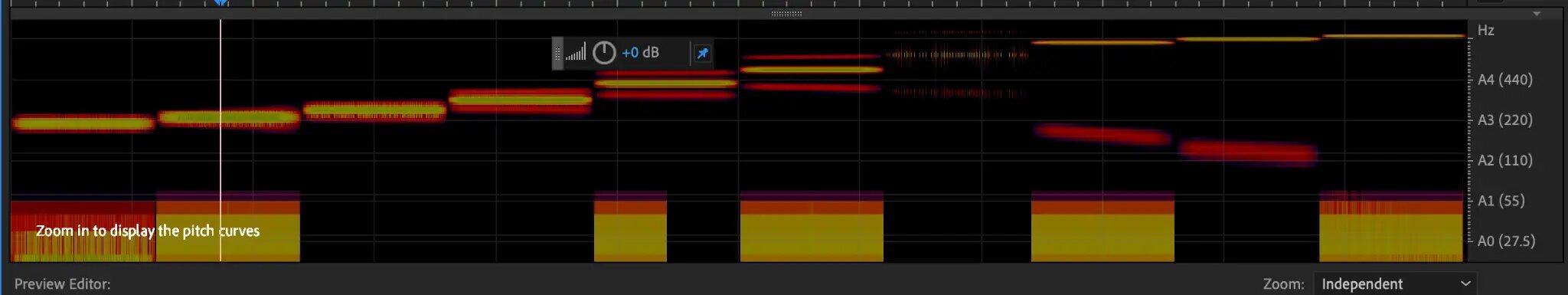 Morphea Protocol Multi-Frequency Pitch Curve Visualization