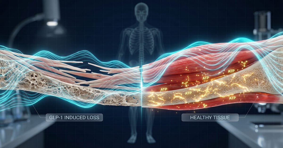 PEMF Ozempic muscle loss cellular response