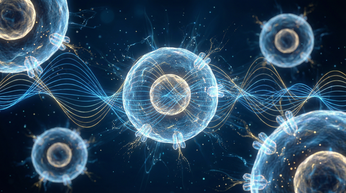 Chronic inflammation epidemic bioelectric mechanism diagram