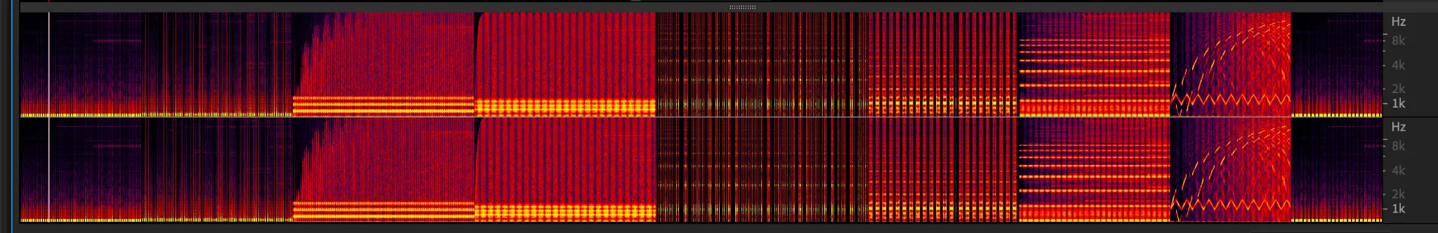 Spectrogram 1 of Advanced Energetics Program