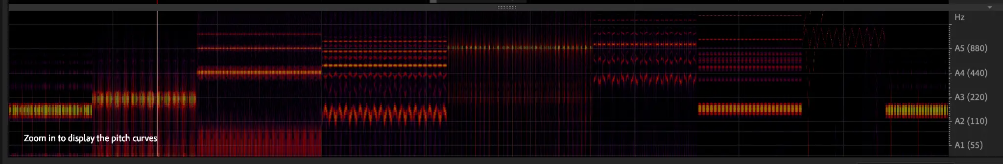 Spectrogram 2 of Advanced Energetics Program