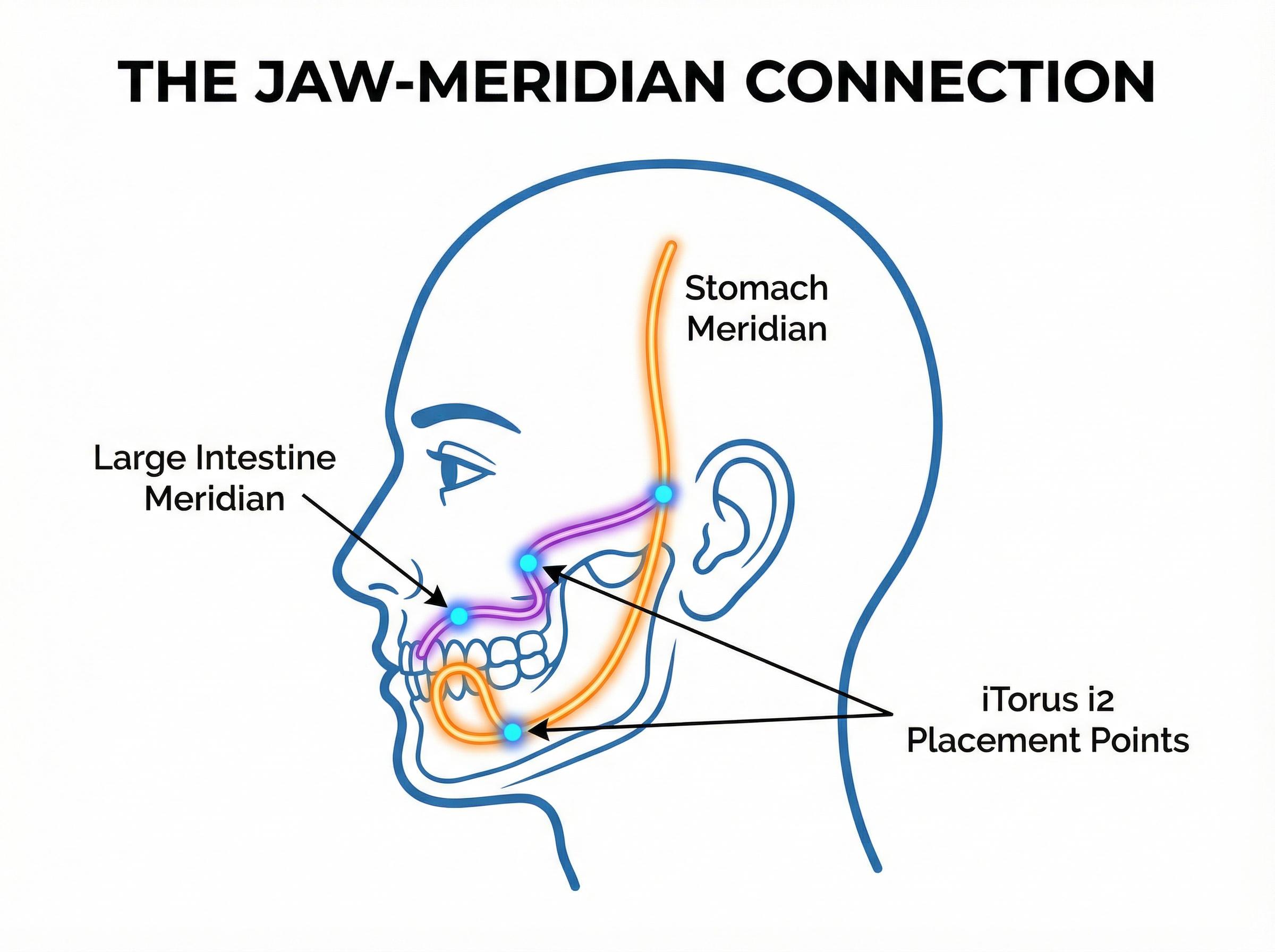 Jaw Meridian Diagram