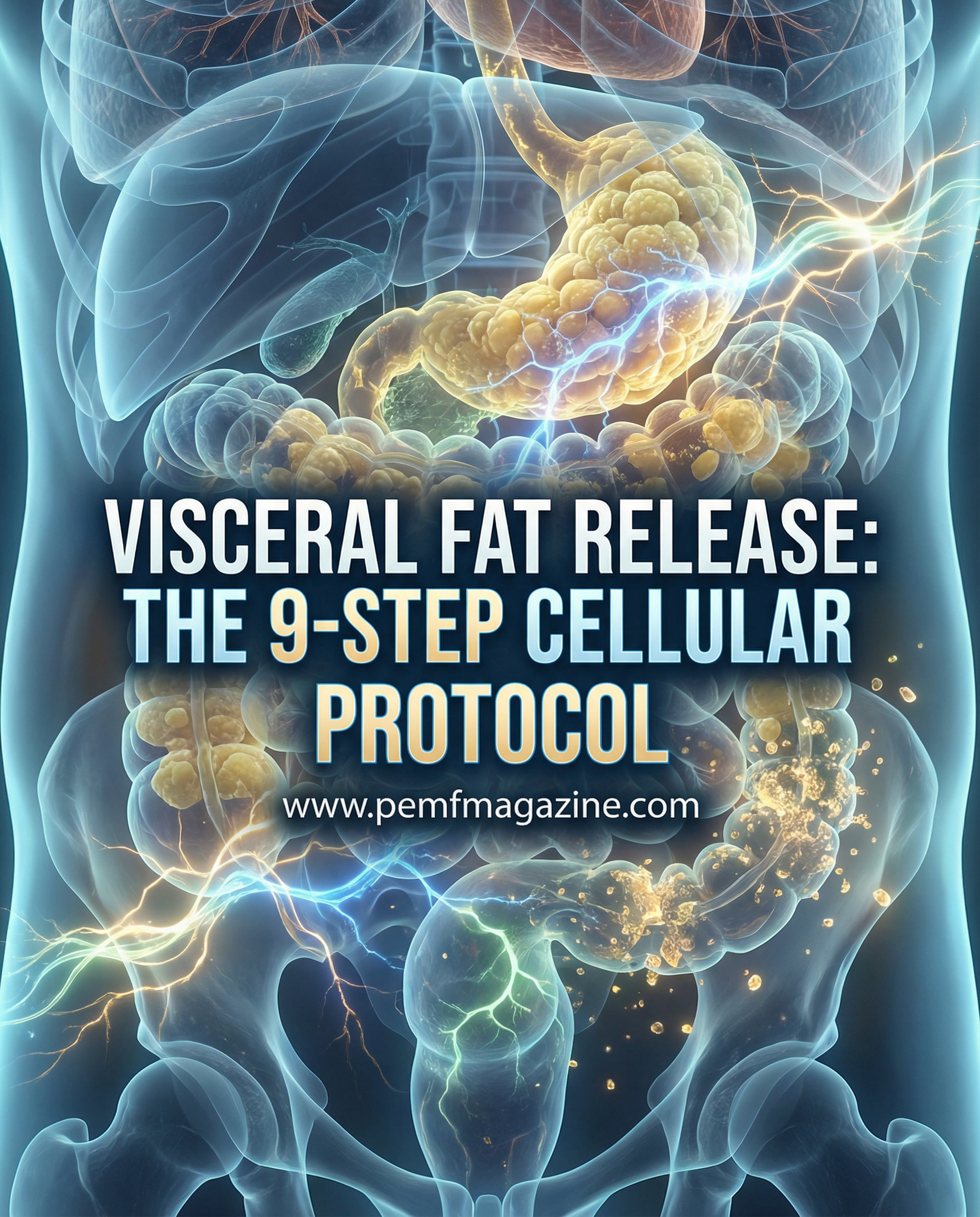 Visceral Fat Release: The 9-Step Cellular Protocol — Why the Rife Era Failed Weight Loss & How Bioelectrics Melt Deep Fat