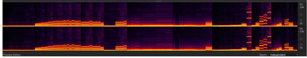 Thyroid Reset PEMF spectral analysis - frequency overview showing multi-layer signal architecture