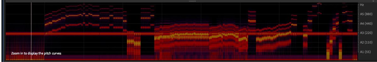 Thyroid Reset PEMF spectral analysis - pitch curve visualization of the Hidden Hormone Protocol