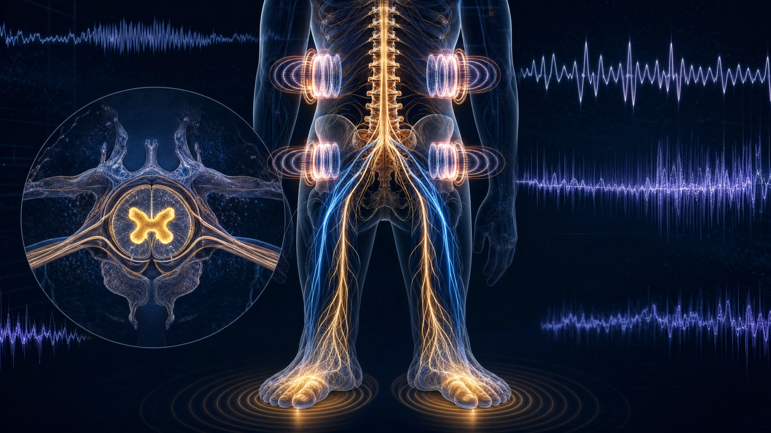 Your Nerves Are Screaming. The 10 kHz Spinal Protocol That Silences the Pain Signal.