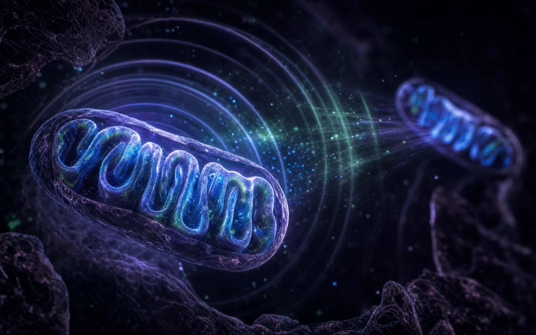 Your Cells Are Sending Light Signals — And Science Just Proved It: Mitochondrial Biophoton Communication