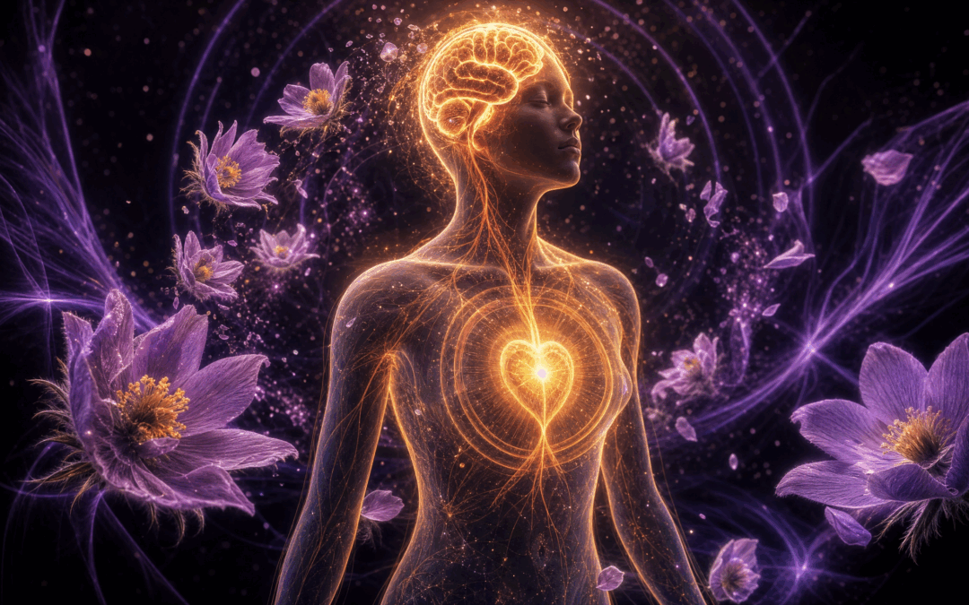 You Are Not Broken. Your Serotonin Pathway Is. Science Found the Pulsatilla: 7-Phase Gentle Emotional Comfort BioPhi Energetics.