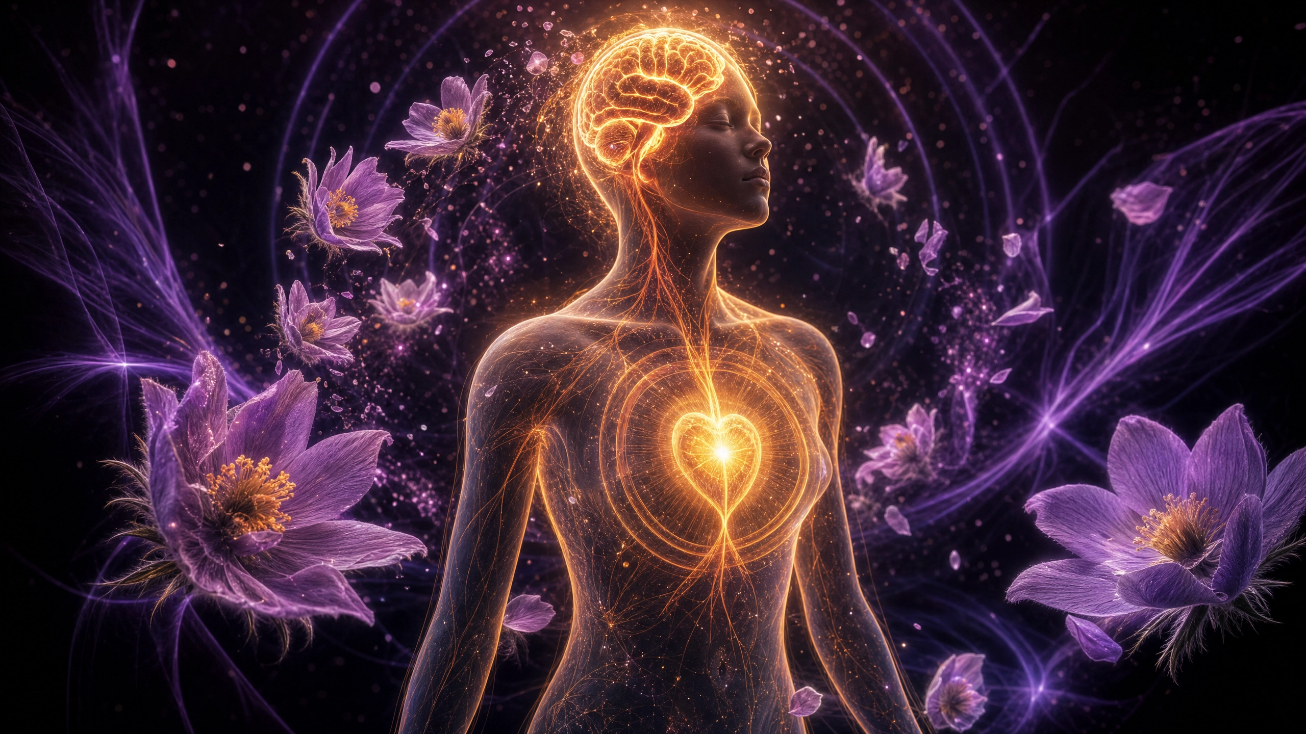 You Are Not Broken. Your Serotonin Pathway Is. Science Found the Pulsatilla: 7-Phase Gentle Emotional Comfort BioPhi Energetics.