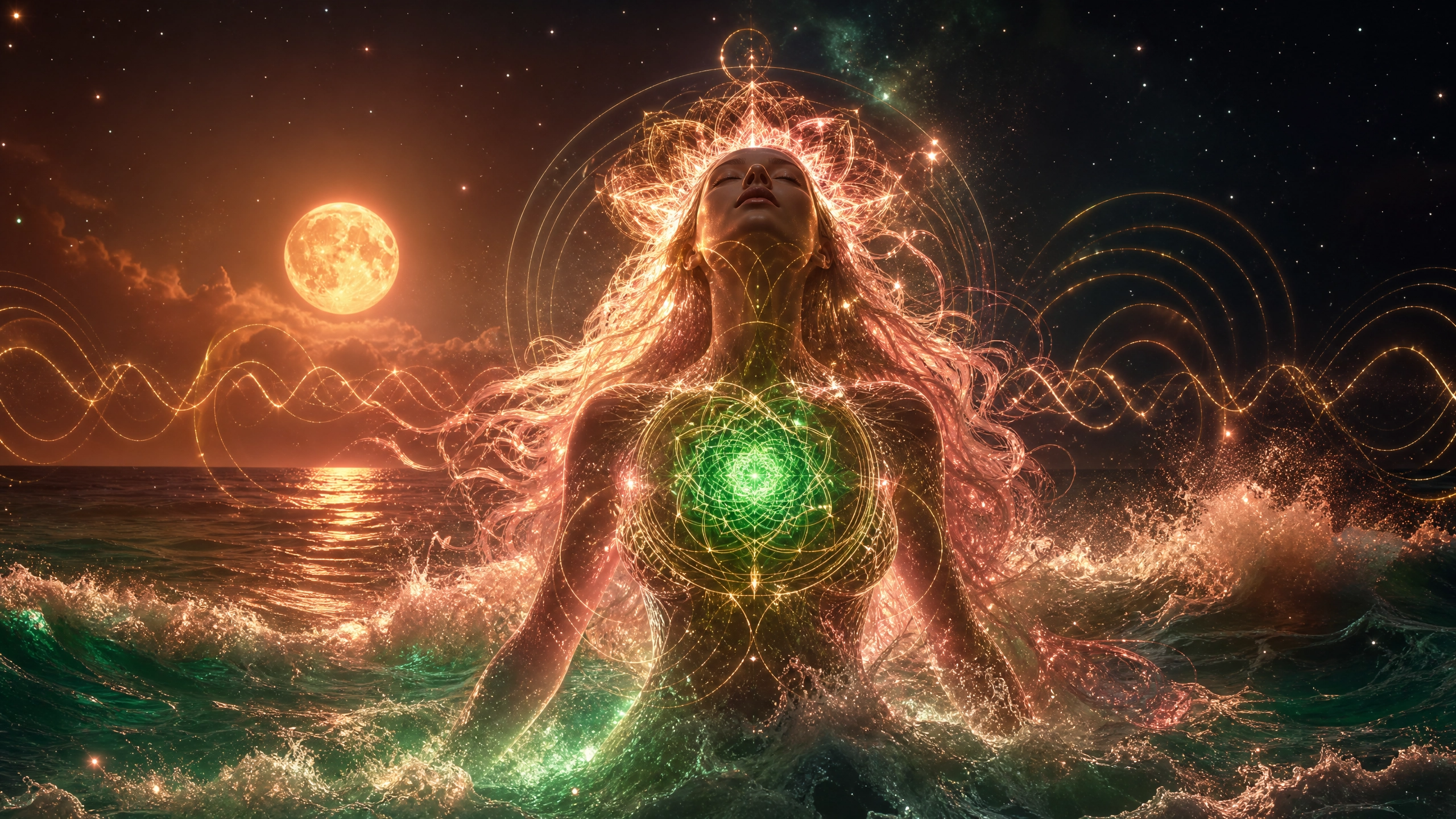 Rise, Goddess 136.1 Hz Heart Chakra Anahata Meditation for Women