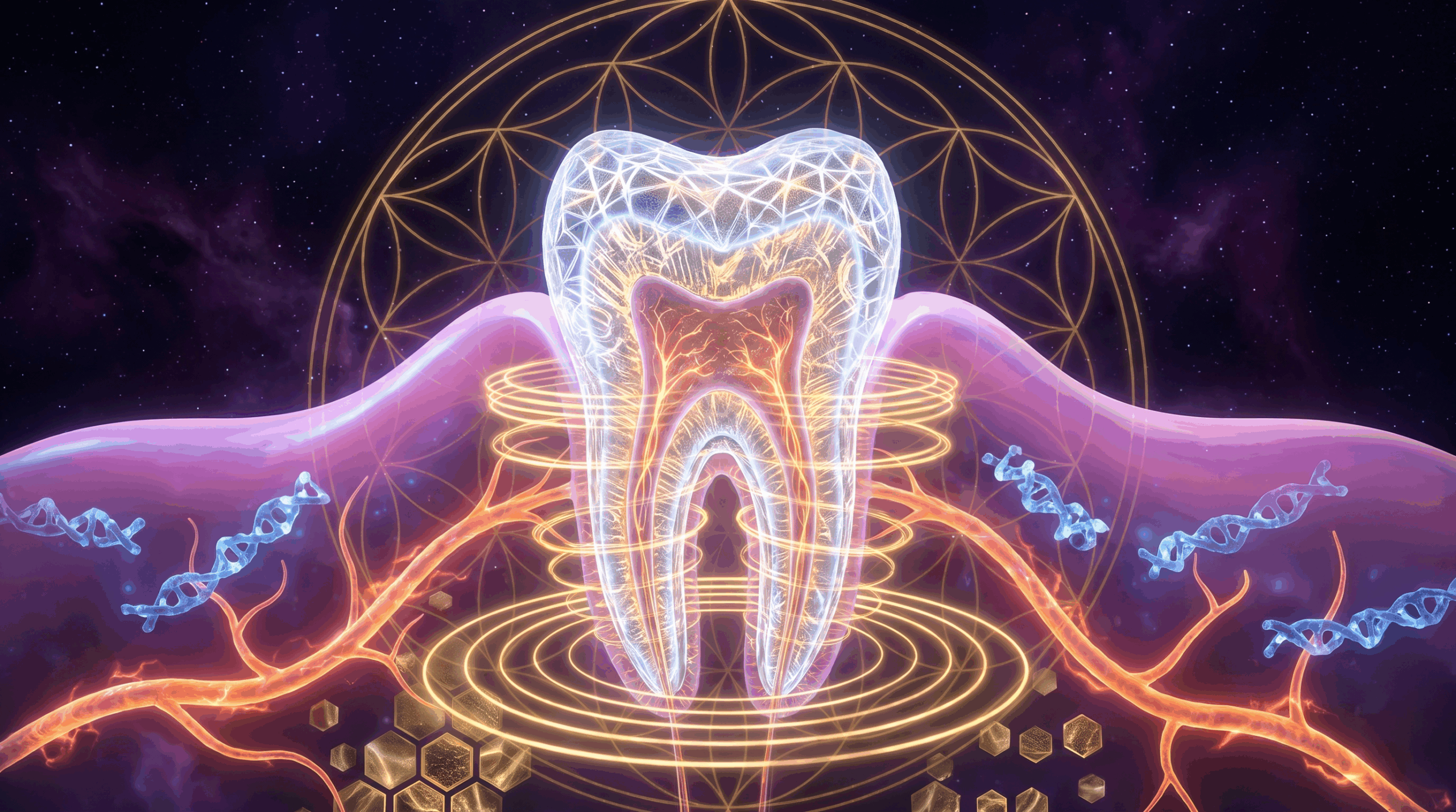 Oral-Dental BioMatrix Coherence 10-Phase BioPhi-Harmonic Advanced Energetics