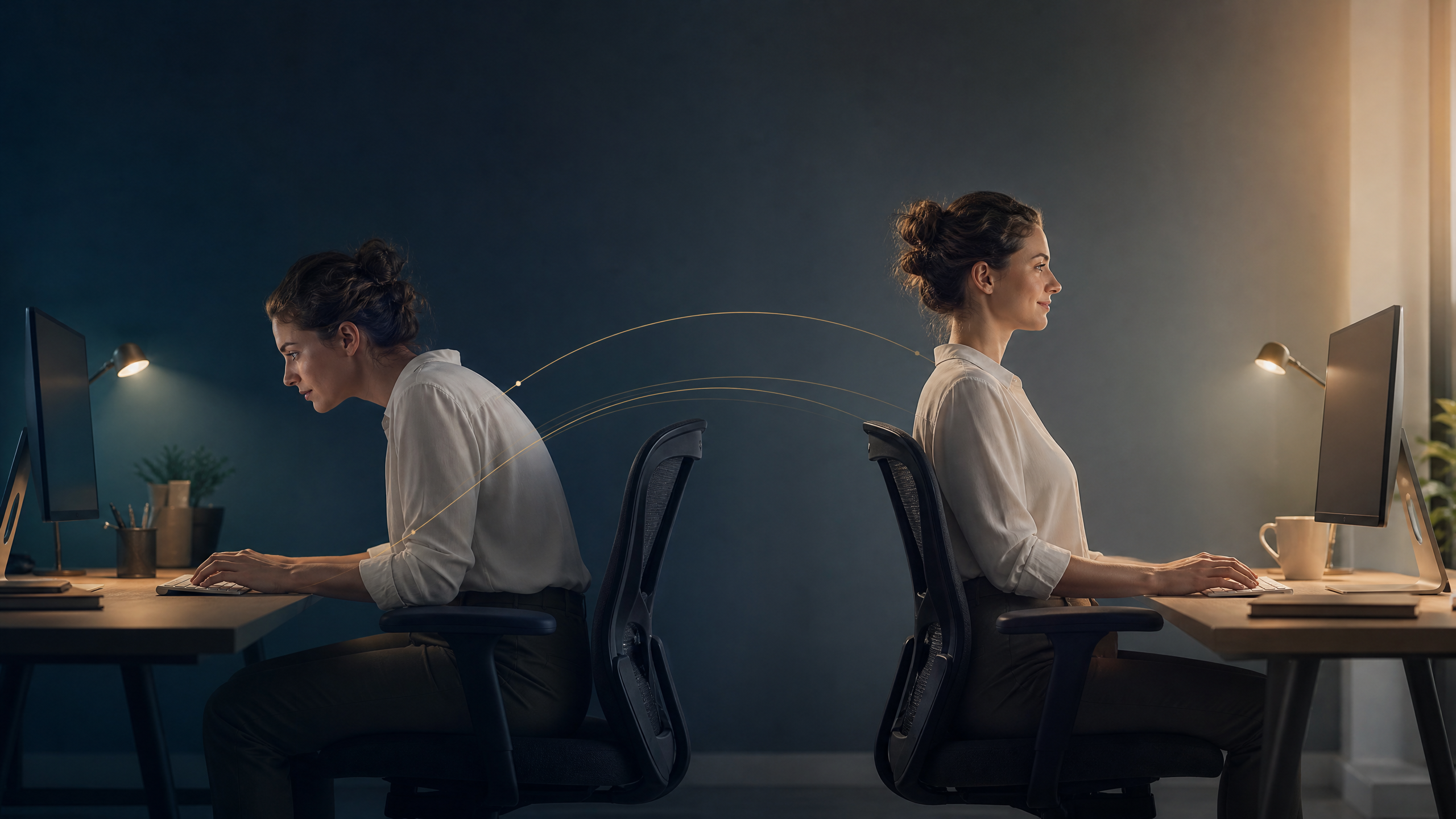 Tech Neck & Desk-Body Recovery: 12-Phase Audio Design, Research Context, and a Safer Desk Reset