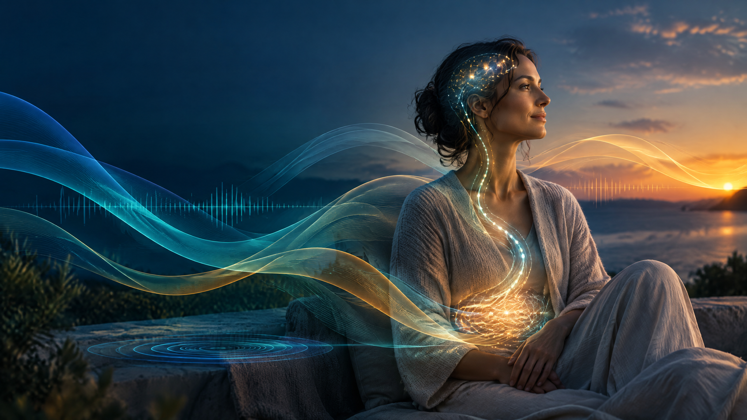 IBS-C, IBS-D, Gut Microbiome, Digestive & Thyroid Support Matrix: 12-Phase BioPhi-Harmonic Energetics