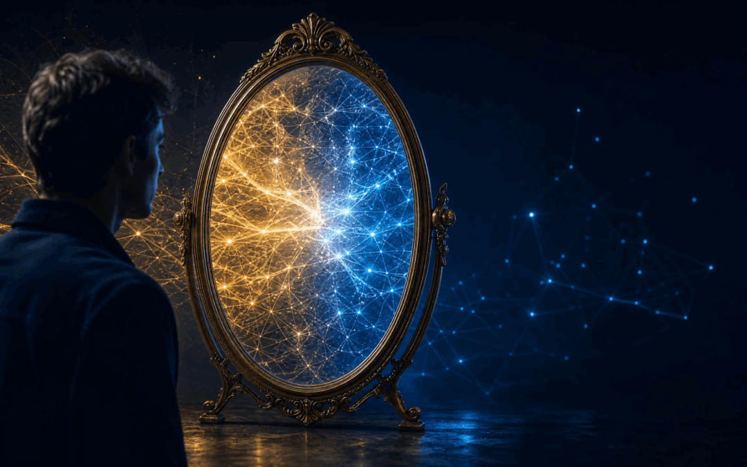 Decoding the GOD Algorithm: AI, Intuition, and the Limits of the Mirror